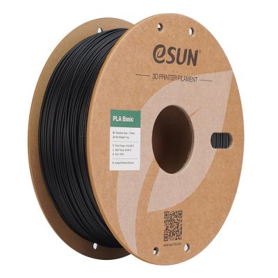 eSUN PLA-Basic 1.75 mm – Fekete – 3D nyomtató filament (1 kg)