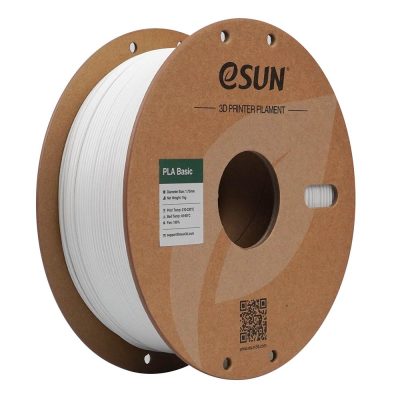 eSUN PLA-Basic 1.75 mm – Fehér – 3D nyomtató filament (1 kg)