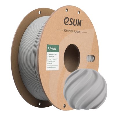 eSUN PLA Matte 3D nyomtató filament tekercs matt felületű modellekhez