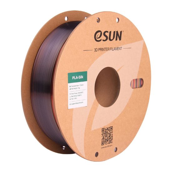 eSUN ePLA-Silk Rainbow szivárványos színátmenetű 3D nyomtató filament tekercs