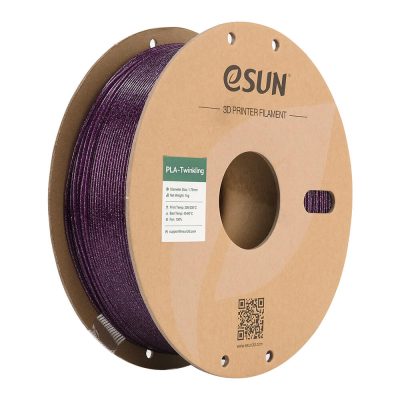 eSUN eTwinkling 3D nyomtató filament tekercs csillogó felülettel