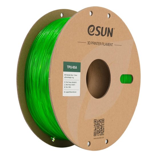 eSUN eTPU-95A rugalmas TPU 3D nyomtató filament tekercs